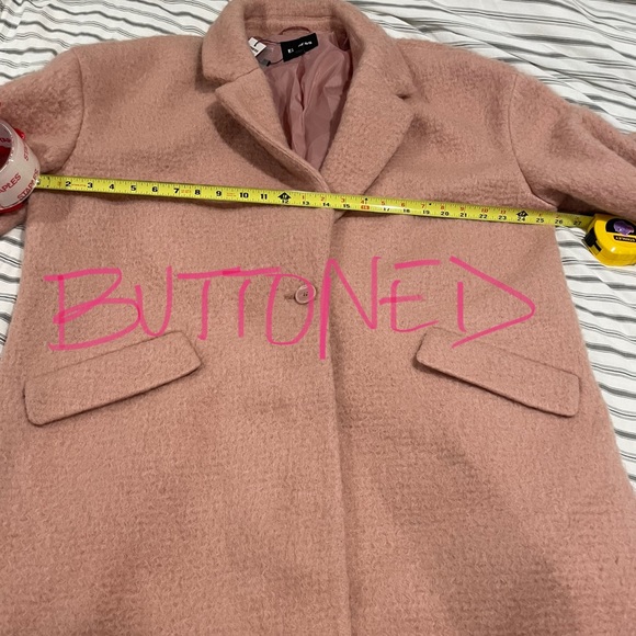 Express Wool Blend Car Coat XL NWT - Picture 14 of 16